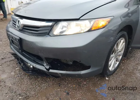 2012 Honda Civic Ex from USA, damaged, VIN 19XFB2F89CE043406
